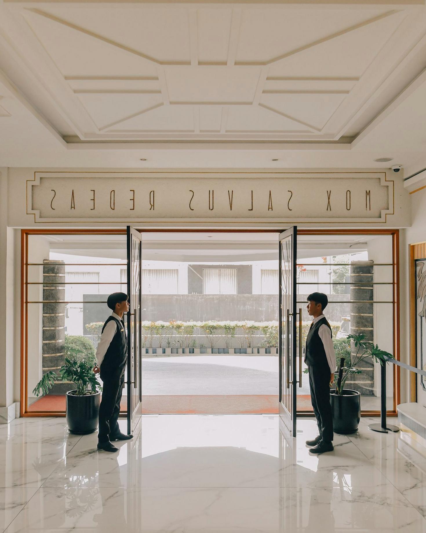 Offermeadow Hotel staff welcoming guests